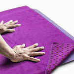 Non Slip Yoga Mat Towel Blanket Sports Travel Fitness Pilates Exercise Cover