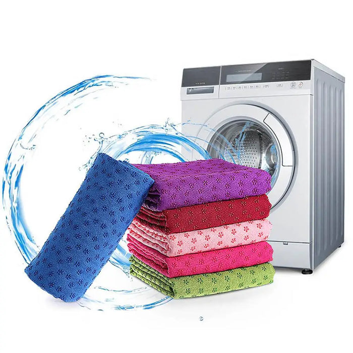 Non Slip Yoga Mat Towel Blanket Sports Travel Fitness Pilates Exercise Cover