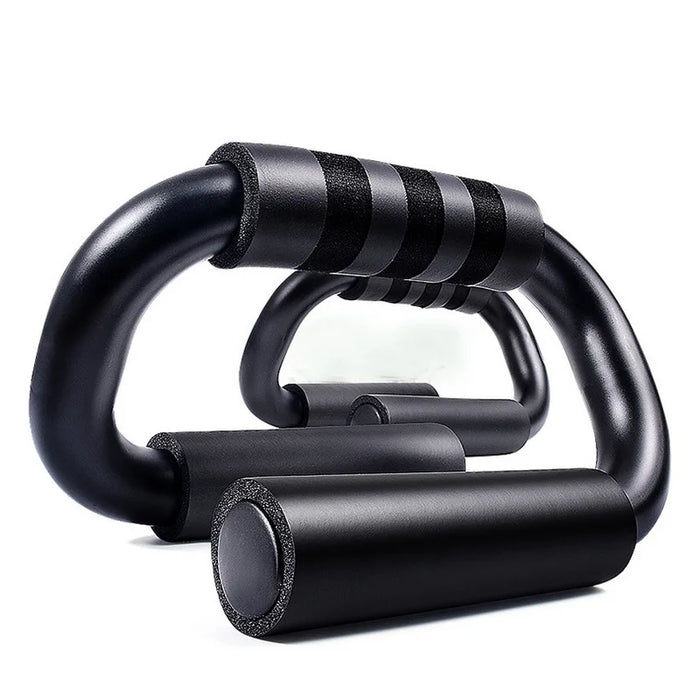 1pair I-shaped Push-up Rack Fitness Equipment Hand Sponge Grip Bars Muscle Training Push Up Bar Chest Home Gym Body Building