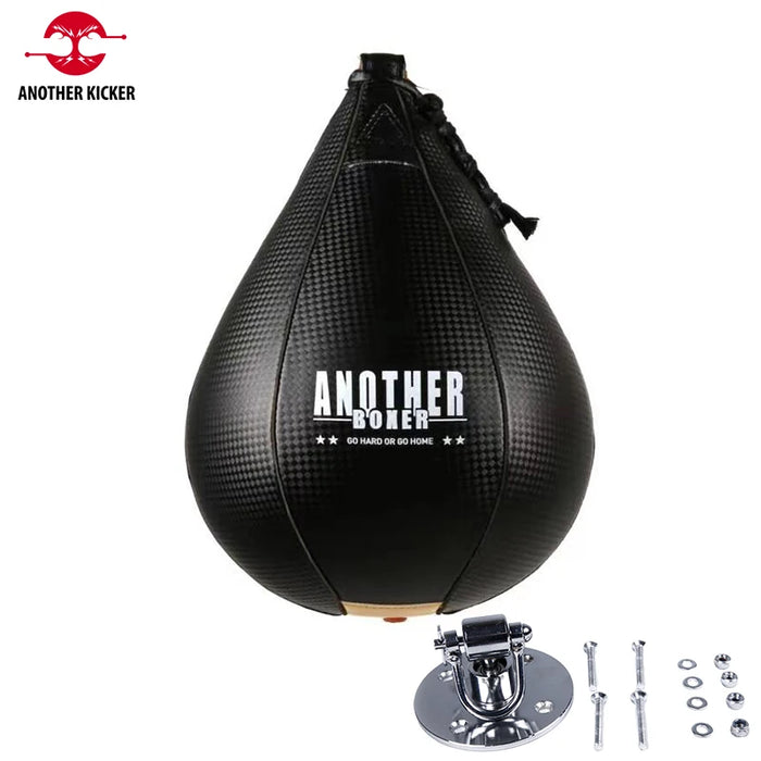 Boxing Speed Pear Punching Ball Speed Bag Swivel MMA Muay Thai PU Punch Training Fitness Sport Practical Speed Reflex Equipment