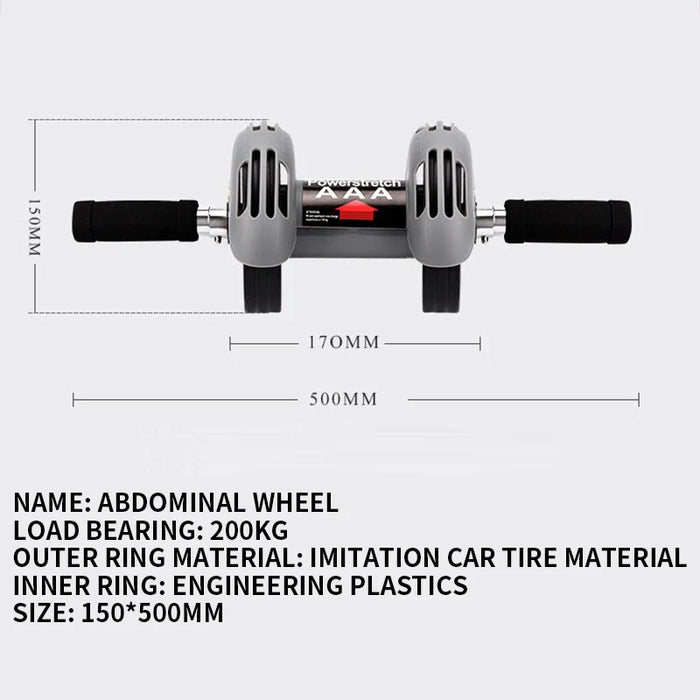 New Fitness Wheel Belly Wheel Men and Women Home Weight Loss Big Wheel Anti-skid Abdominal Muscles Belly Abdomnal Wheel
