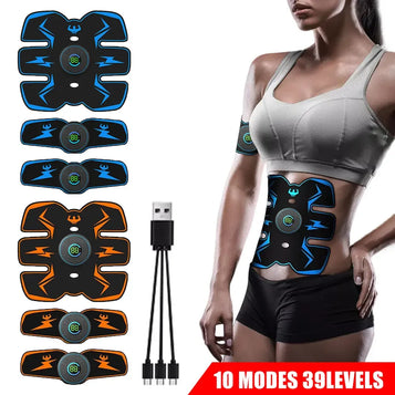 Rechargeable EMS Abs Toner Device with 10 Modes