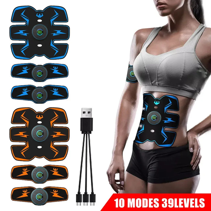 Rechargeable EMS Abs Toner Device with 10 Modes