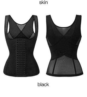 Sauna Shapewear Women Sweat Shaper Vest Corset Thermo Waist Trainer Belly Slimming Sheath Neoprene Losing Weight Sport Girdles