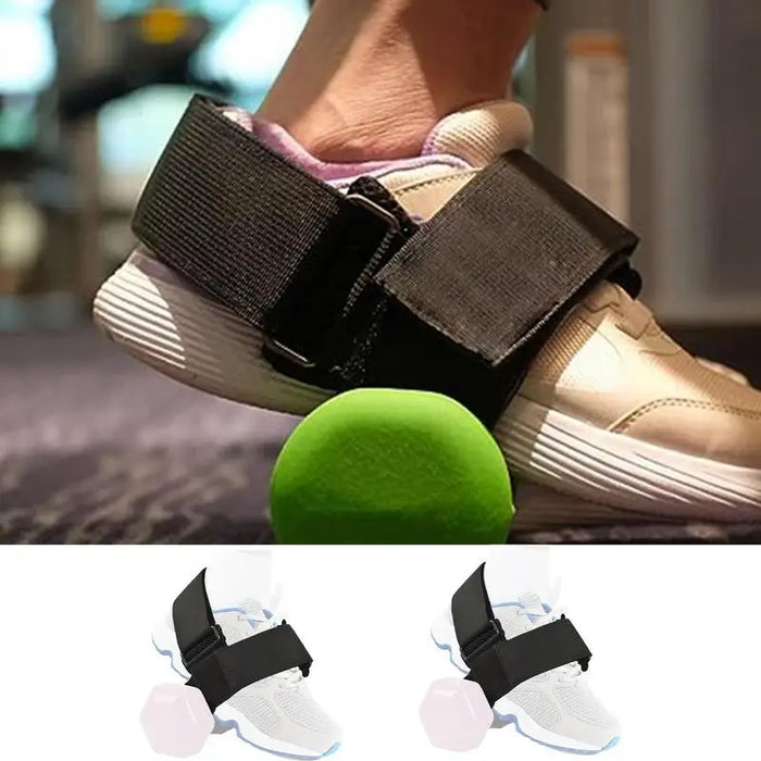Dumbbell Foot Strap Leg Weight Strap For Tibialis Foot Trainer Portable Weight Dumbbell Foot Strap Ankle Weights Strap For