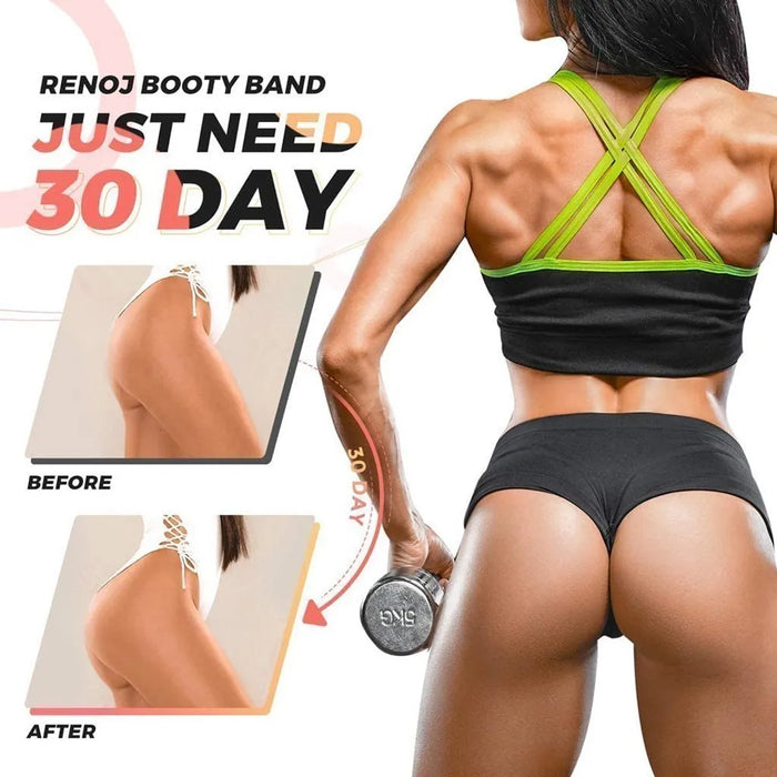 WorthWhile 3PCS Set Elastic Rubber Bands Set for Women Men Fitness Gym Home Resistance Booties Band Hip Circle Expander Workout