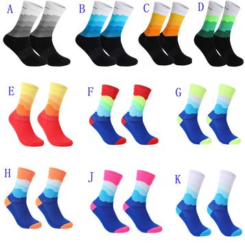 Outdoor Socks New Cycling Sport Men Socks Sports Unisex Socks Bike Footwear for Road Bike Socks Running Basketball Socks