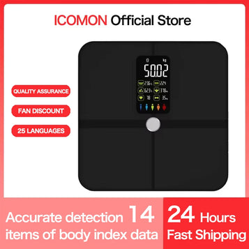 Smart BMI Scale – Digital Body Fat & Composition Analyzer for Home