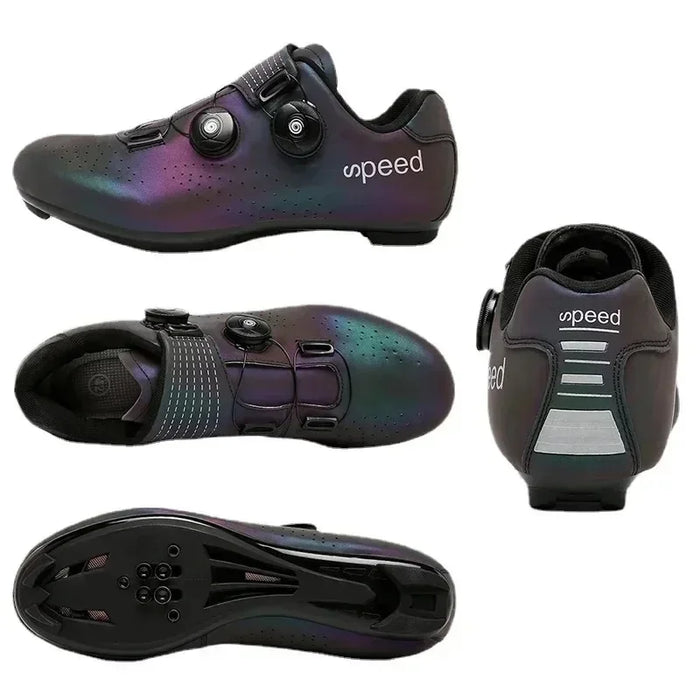 2024 Cycling Sneaker Mtb with Cleats Men road Sports Speed Bike Shoes Women Mountain Racing Flat SPD Road Cycling Footwear