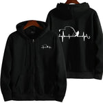 Solid color men's tracksuit sweatshirt for casual daily wear
