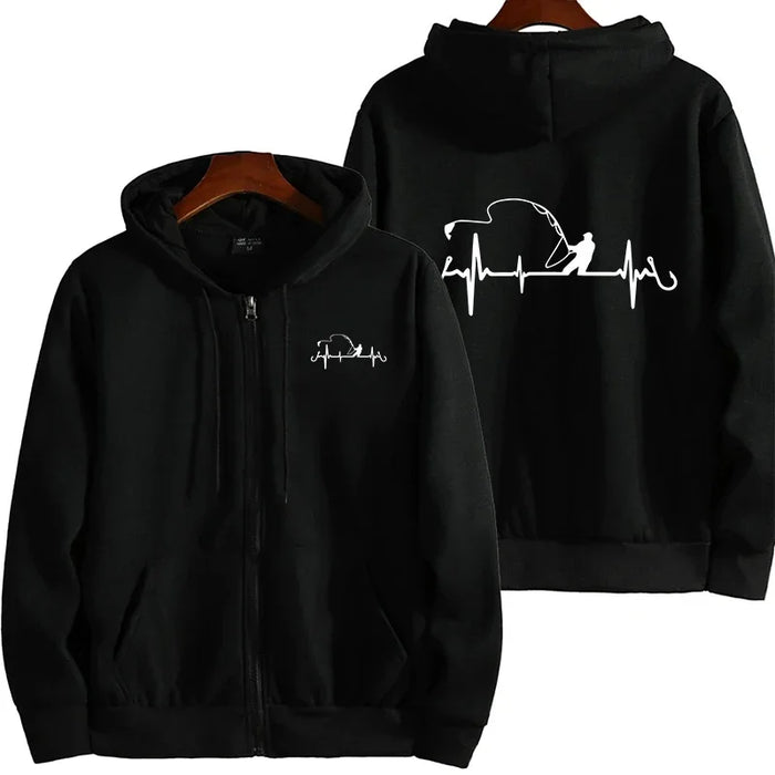 Solid color men's tracksuit sweatshirt for casual daily wear