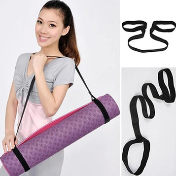 Yoga Mat Shoulder Strap Shoulder Carry Strap Belt Fitness Supplies Exercise Stretch Yoga Belts Wholesale