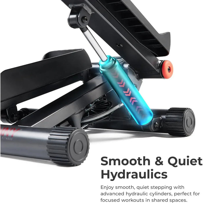 Mini Steppers for Exercise at Home, Stair Step Workout Machine with Resistance Bands, Full Body Cardio Equipment Freight free