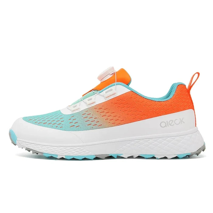 Golf Shoes Women Comfortable Golf Sneakers Sports Outdoor Walking Footwears Anti Slip Athletic Sneakers Caddie Shoe Breathable