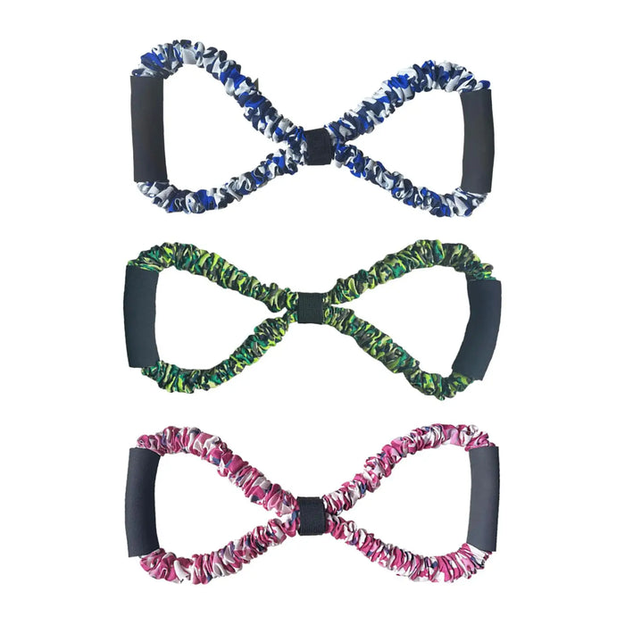 8 Shape Resistance Band Equipment Practical Pilates Home Stretch Chest Fitness