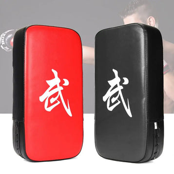 MMA Muay Thai Kick Boxing Training Target Focus Punch Pad Gloves Thickened Faux Leather Combat Taekwondo Boxer Pads Kick Bag