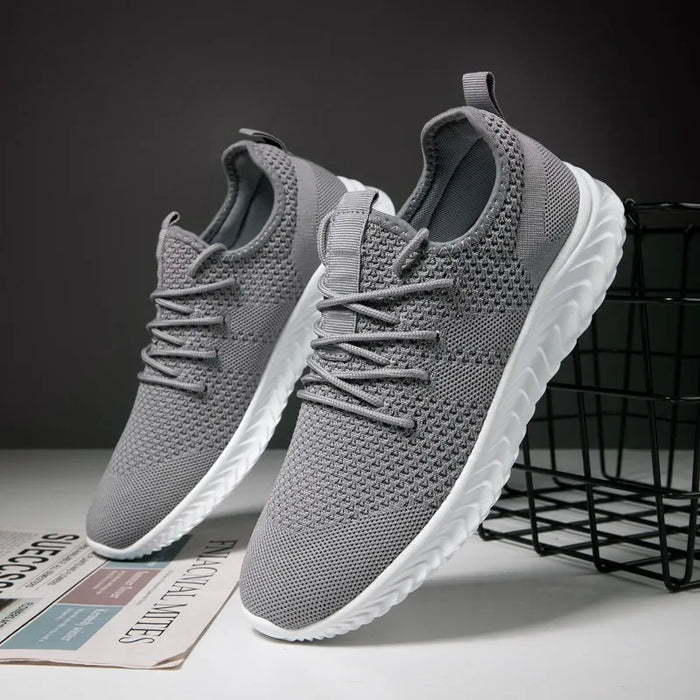 Damyuan Men Shoes Breathable Mesh Running Shoes Walking Sneakers Women Sports Shoes Lace Up Training Footwear Male Zapatillas