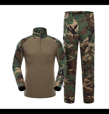 "Tactical Camouflage Uniform Set – Durable Medical & Field Gear"
