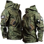 "Men's Waterproof Fleece Jackets – Winter Outdoor Tactical Suits"