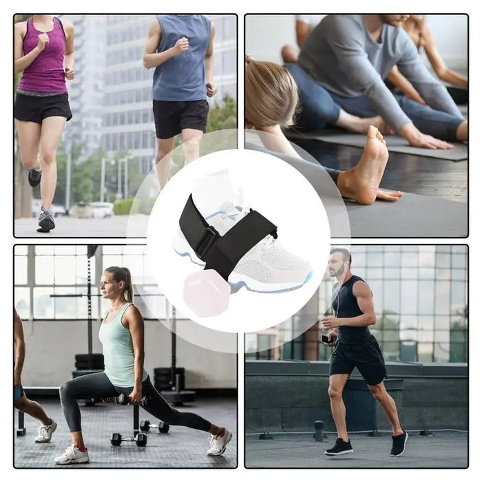 Dumbbell Foot Strap Leg Weight Strap For Tibialis Foot Trainer Portable Weight Dumbbell Foot Strap Ankle Weights Strap For