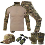 "Tactical Camouflage Uniform Set – Durable Medical & Field Gear"