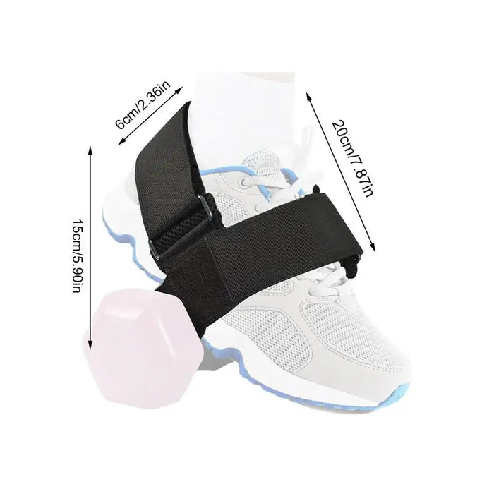 Dumbbell Foot Strap Leg Weight Strap For Tibialis Foot Trainer Portable Weight Dumbbell Foot Strap Ankle Weights Strap For