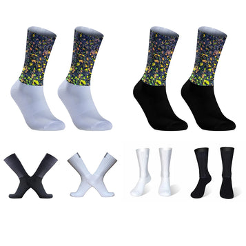 Socks Outdoor Sports Socks 2024 New Summer Bike Footwear for Road Bike Socks Running Basketball Socks