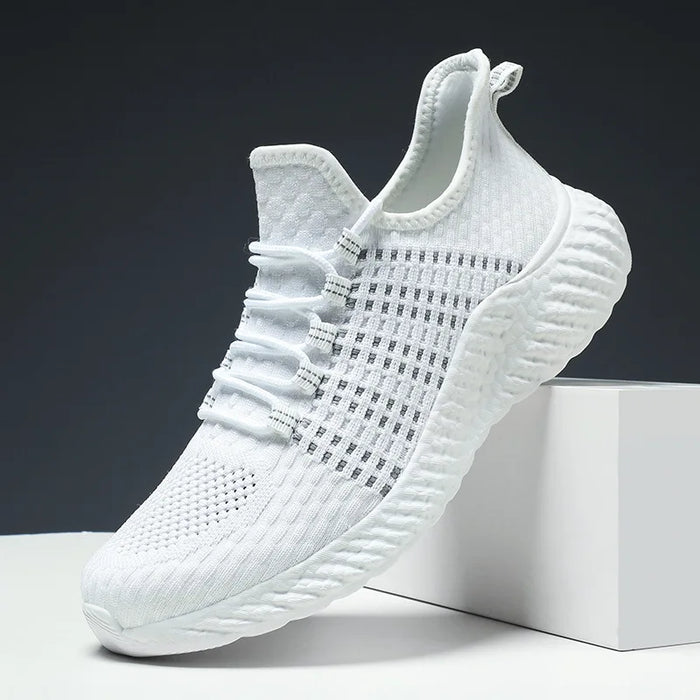 Running Shoes Breathable Outdoor Sports Shoes Lightweight Lace-UP Sneakers for Women Comfortable Athletic Men Training Footwear