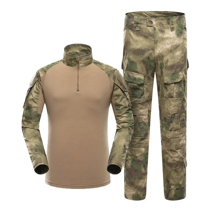 "Tactical Camouflage Uniform Set – Durable Medical & Field Gear"