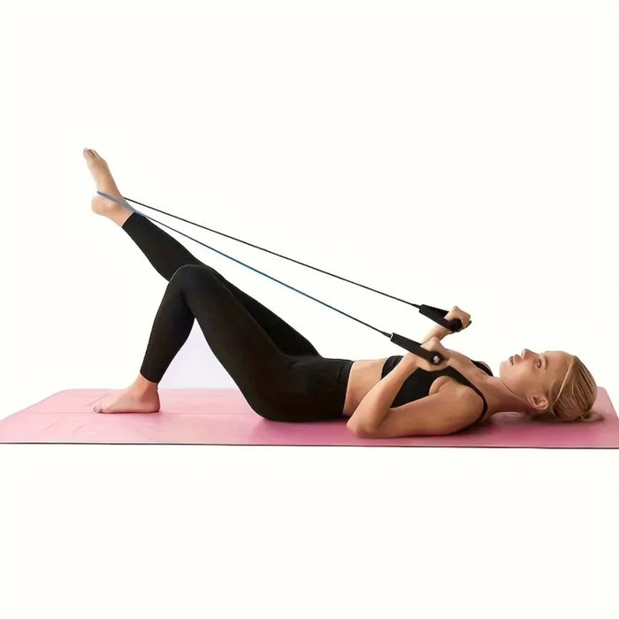 New 5 Levels Resistance Bands with Handles Training Exercise Tube Band Pull Rope Fitness  Elastic Bands Workouts Strength Equipm