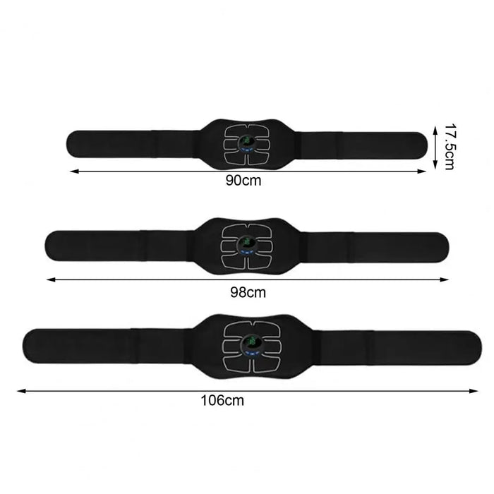 Abdominal Toning Belt ABS Stimulator Pulse Abdominal Toner Men Women Fitness Electronic Muscle Stimulator Gym Workout Equipment