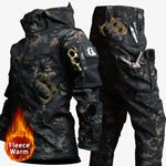 "Men's Waterproof Fleece Jackets – Winter Outdoor Tactical Suits"