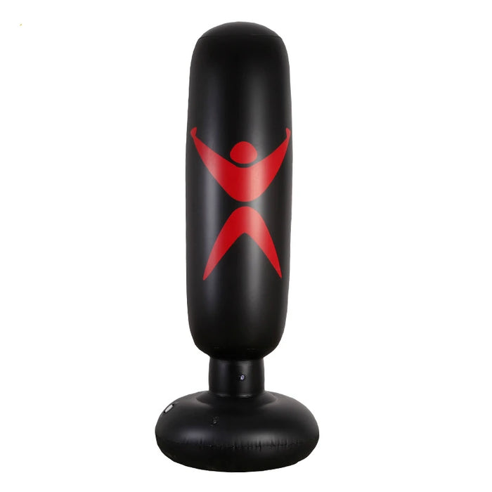 1.6M Inflatable Stress Punching Tower Bag Boxing Standing Water Base Training Pressure Relief Bounce Back Sandbag Punch Ball