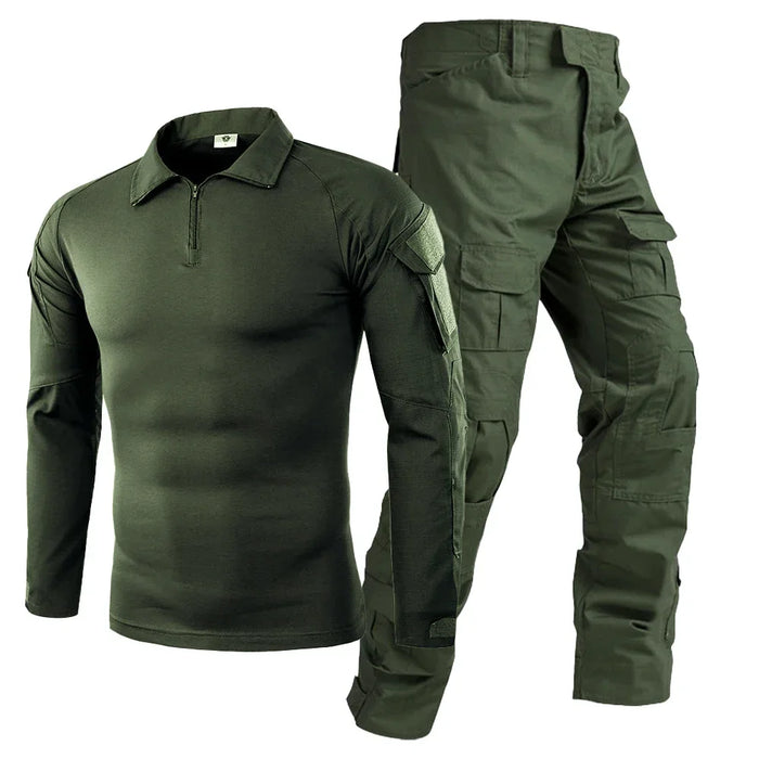 "Tactical Camouflage Uniform Set – Durable Medical & Field Gear"