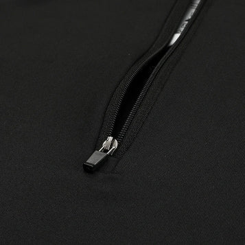 High Quality Men Casual Long Sleeves with Half Zip Quick Dry Breathable Running Shirt Bodybuilding Sport Tee Workout Apparel