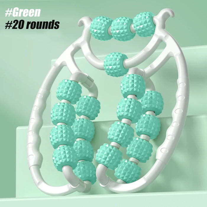 360° Muscle Roller Massager – Full Body Relaxation for Legs, Neck & Arms