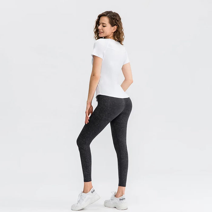 New Yoga Apparel Sports Tshirts Training Gym Short Sleeve Workout Top y2k Women Running T Shirt Summer Blouse Fitness Casual Tee