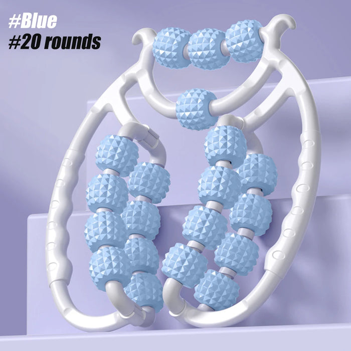 360° Muscle Roller Massager – Full Body Relaxation for Legs, Neck & Arms