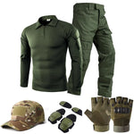 "Tactical Camouflage Uniform Set – Durable Medical & Field Gear"