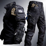 Tactical Camouflage Uniform Set showcasing durable medical & field gear for men, designed for performance and comfort.