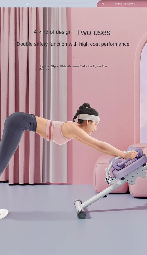 Home Abdominal Fitness Abdominal Tuck Machine Exercise Abdominal Muscles  Folding Training Waist Beauty Tuck Tuck Machine