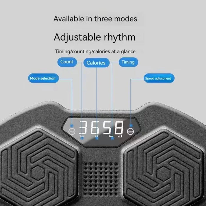 Smart Music Boxing Target Led Digital Display Boxing Training Pad Office Stress Relief Sports Bluetooth Electronic Wall Target