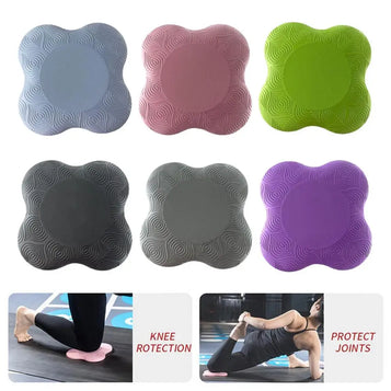 Thickened Leather Plate Yoga Kneeling Mat Soft Non-slip Strong Load-bearing Yoga Support Kneeling Mat Exercise Fitness Equipment