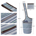 Yoga Mat Bag with Large Size Pocket and Zipper Pocket for Most Size Mats Yoga Bags Carriers for Women Yoga Mat Storage Bag