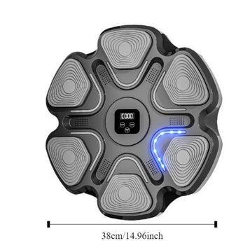 Smart Music Boxing Machine LED Lighted Boxing Target Music Boxing Training USB Charging BT Link Electronic Boxing Wall Target