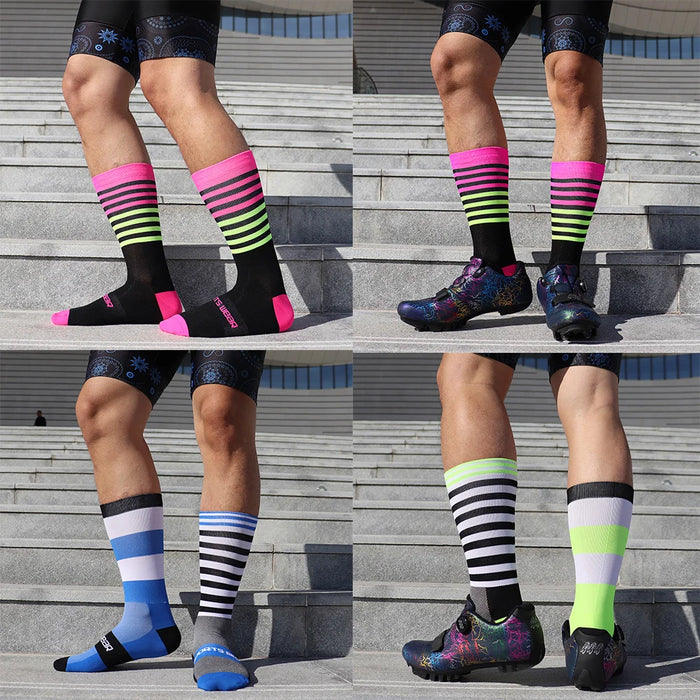 Sport Socks Unisex Cycling Socks Men Outdoor Sports Socks Bike Footwear for Road Bike Socks Running Basketball