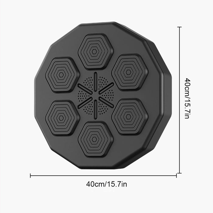 Smart Electronic Wall Target Fun LED Sandbag Relaxing Hanging Music Boxing Equipment Trainer Kids Adults Youth Accessories