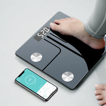 Smart Digital Bathroom Scale – Body Weight, Fat, BMI & Muscle Analyzer