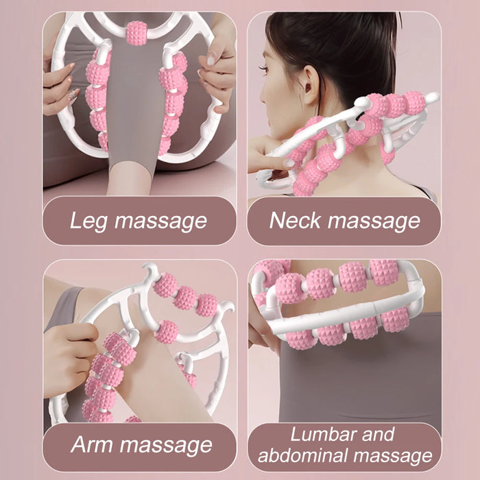 360° Muscle Roller Massager – Full Body Relaxation for Legs, Neck & Arms