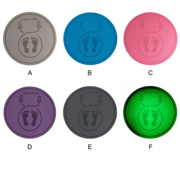 Jumping Rope Mat Double Sided Yoga Non-slip Sport Mats Exercising Fitness Equipment for Household Indoor Outdoor